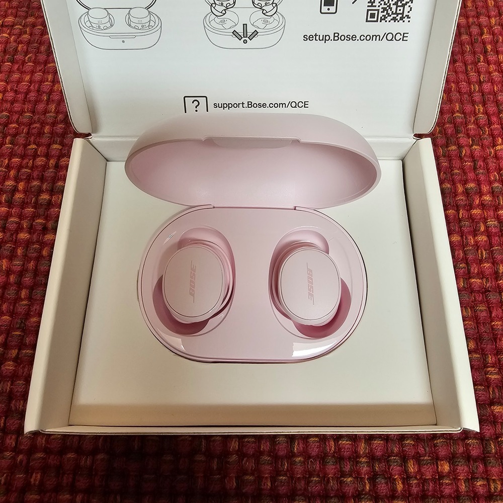 New Bose QuietComfort Earbuds in Petal Pink In-Ear Wireless Bluetooth Headphones - Picture 7 of 12